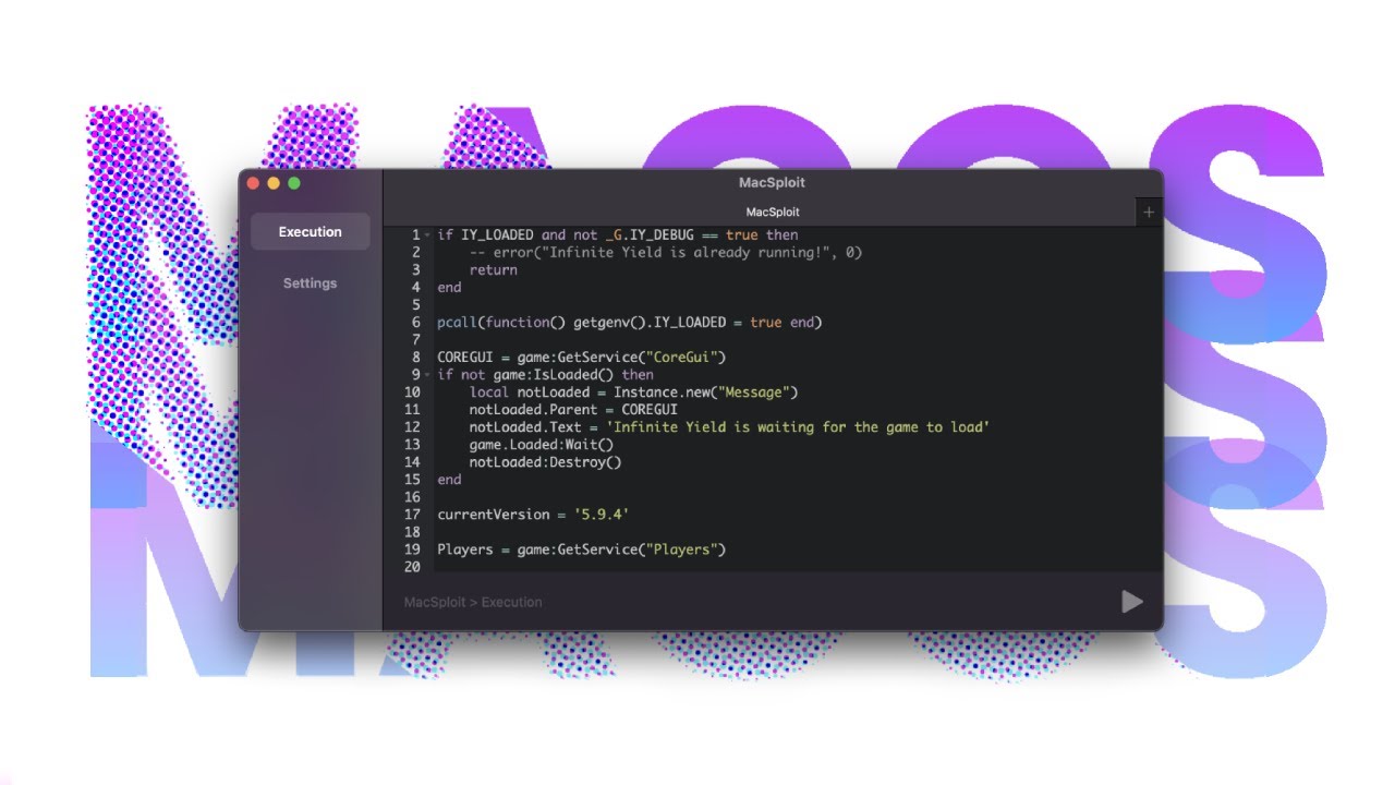 MacSploit Executor Interface